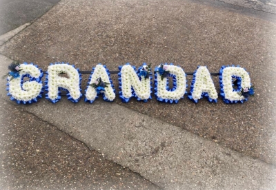 Grandad lettering